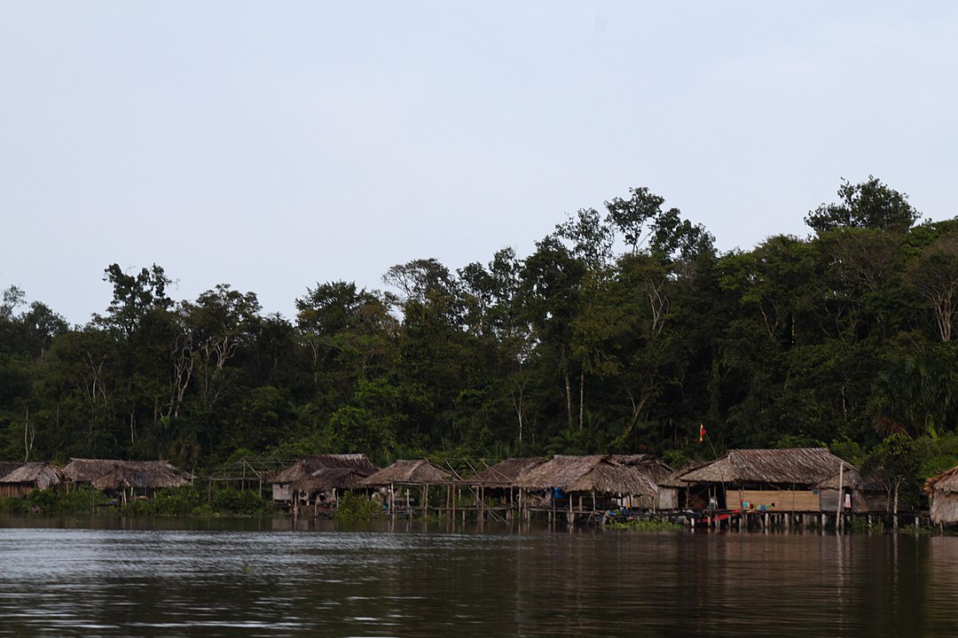 Communauté Warao dans le delat de l'Orénoque